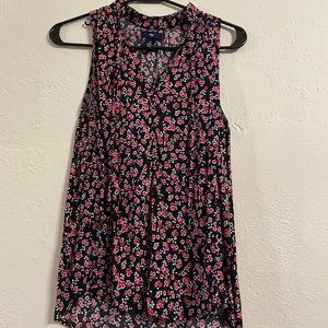 Gap, flower sleeveless top, S